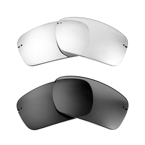 Walleva Polarized Titanium   Black Replacement Lenses For Costa Del Mar Gulf Shore Sunglasses
