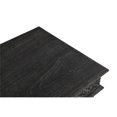 thumbnail image 4 of Pemberly Row Contemporary Carved Solid Wood End Table in Black, 4 of 5