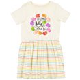 thumbnail image 3 of Inktastic Little Miss Jelly Bean Girls Toddler Dress, 3 of 5