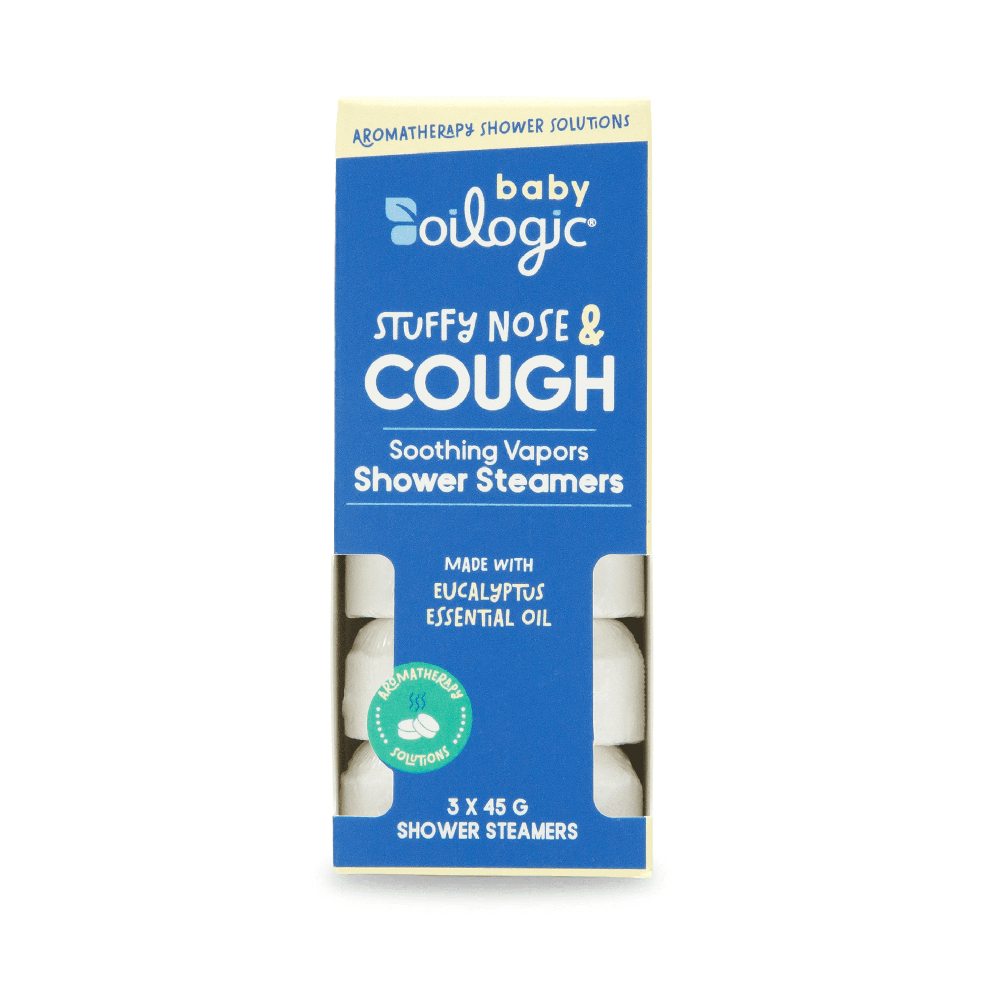 Stuffy Nose & Cough Essential Oil Shower Steamers