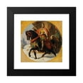 thumbnail image 2 of Karl von Blaas 20x20 Black Modern Framed Museum Art Print Titled - War Campaign Albrecht I. About the Semmering 1292 (1868), 2 of 5