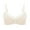 Beige, variant on Vedolay Womens Lingerie Women's Invisibles Comfort Lightly Lined Seamless Wireless Triangle Bralette Bra,Blue 85