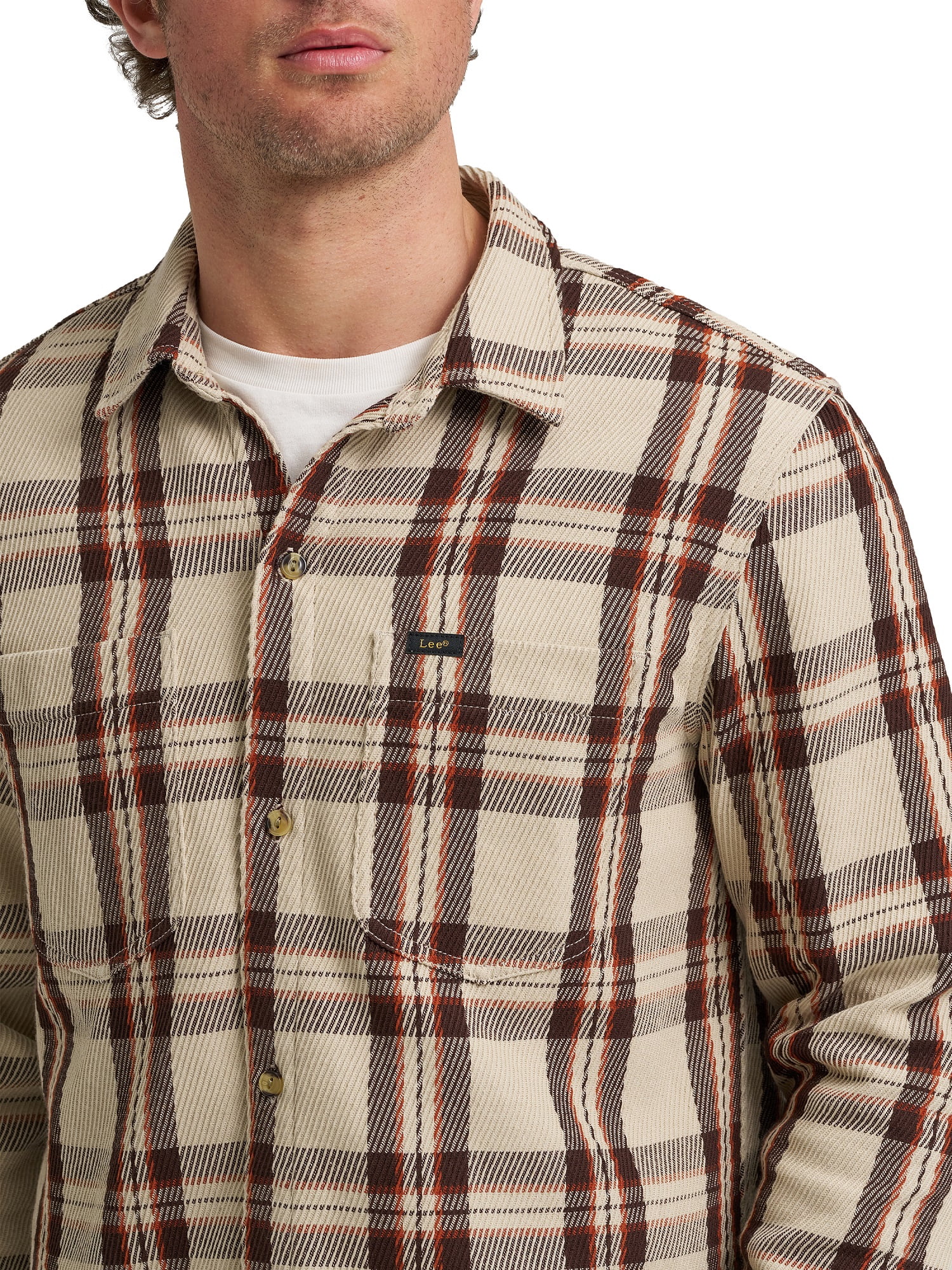 Lee® Men's Heritage Plaid Overshirt