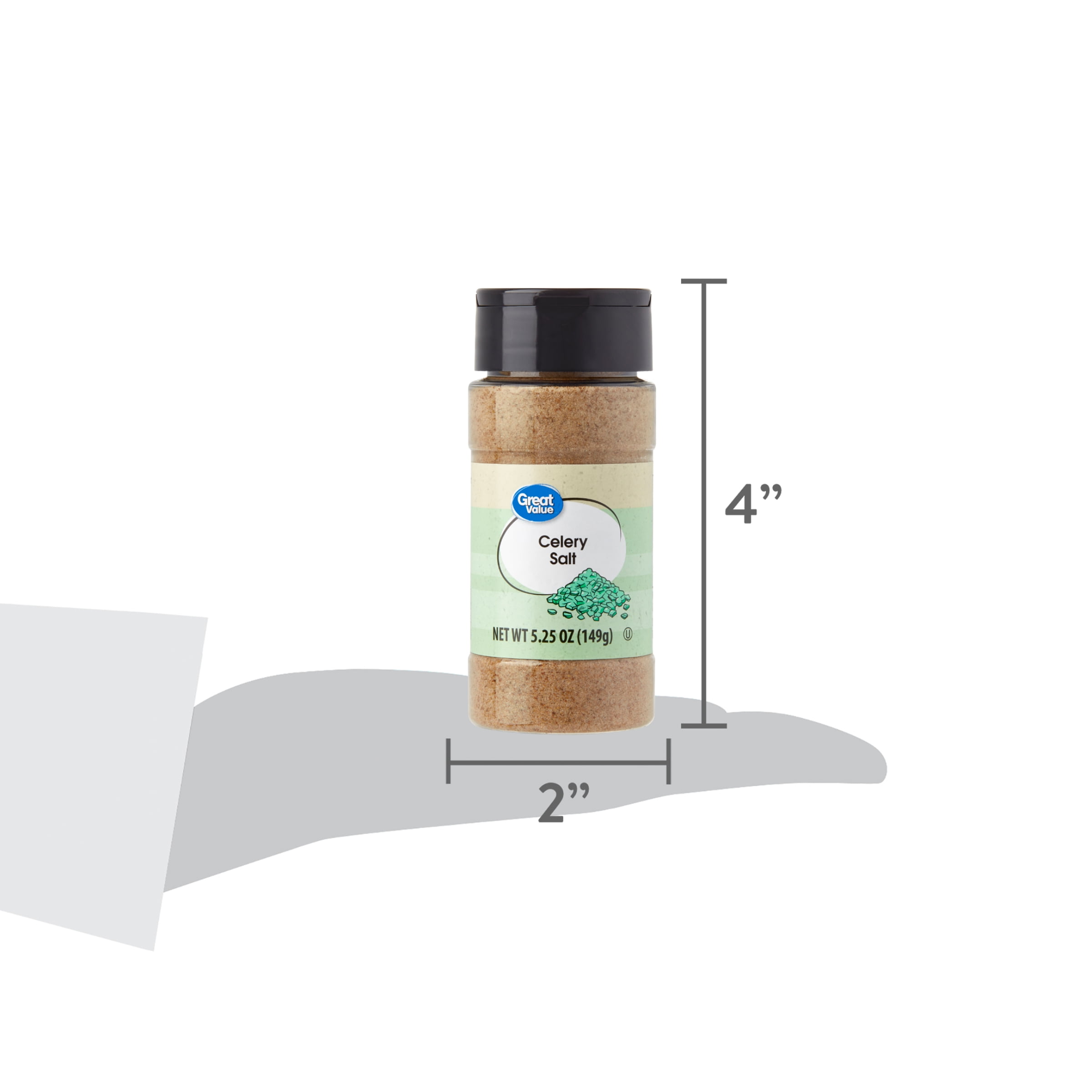 Great Value Celery Salt, 5.25 oz