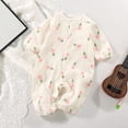 thumbnail image 2 of 12-18Months Preemie Baby Girl Boy Romper Bodysuit Romper Cotton Romper Outfits Bodysuit Boys And Girls Baby Romper Pajamas Crawling Clothes, 2 of 4