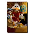 thumbnail image 1 of Pintura decorativa de lienzo de personaje clásico de Disney, cartel de Arte de estrella de película de dibujos animados del Pato Donald, decoración de pared moderna para el hogar, Mural, 1 of 4