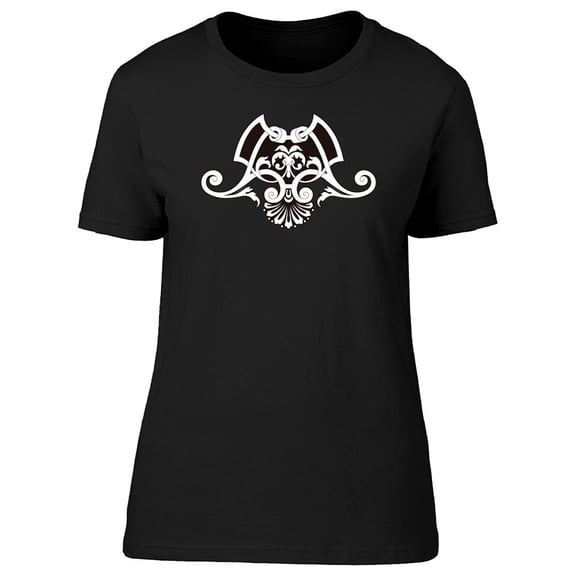 White Classic Ornate Tee Women's -Image by Shutterstock
