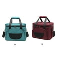 thumbnail image 4 of Eigraketly Bolsa enfriadora de bebidas de vino, paquete de hombro térmico a prueba de fugas con múltiples bolsillos para exteriores con Kits de desorden para acampar Vino rojo, 4 of 6