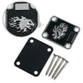 thumbnail image 3 of Electric Guitar Neck Backing Plate Bass Neck Strength Connect Board Joint Plate Silvera, 3 of 9