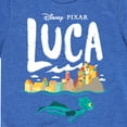 thumbnail image 3 of Luca -  Coastal Sea Monster - Toddler And Youth Short Sleeve Graphic T-Shirt, 3 of 5