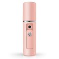 thumbnail image 1 of Nano Facial Mister Hidratante Atomización Humidificador Cool Mist Vaporizador Facial Práctico Pulverizador Hidratante e Hidratante para el Cuidado de la Piel Maquillaje Extensiones de Pestañas (Rosa), 1 of 3