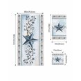thumbnail image 4 of Country Star Blue Towel Set of 3, Soft Microfiber Bath Towels, Hand Towel, Washcloths, Farmhouse Vintage Branches Wooden Quick-Dry Absorbent Towels for Bathroom Kitchen Hotel Beach Gym Spa, 4 of 7