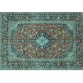 thumbnail image 1 of Ahgly Company Indoor Rectangle Persian Light Blue Traditional Area Rugs, 8' x 10', 1 of 4
