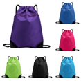 thumbnail image 1 of WUSUOWEI 6PCS Drawstring Backpack Sports Bags,34×44CM,Polyester Draw String Bags,Flodable and Lightweight,Travel Storage,Gym Sports Drawstring Bag for Hiking,Picnic,Outdoor Activity,Climbing,Swimming, 1 of 1