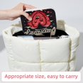 thumbnail image 6 of Valentine's Day Velvet Portable Decorative Box with Removable Compartment - Jewelry Stand, Necklace Organizer, and Gift, 6 of 7