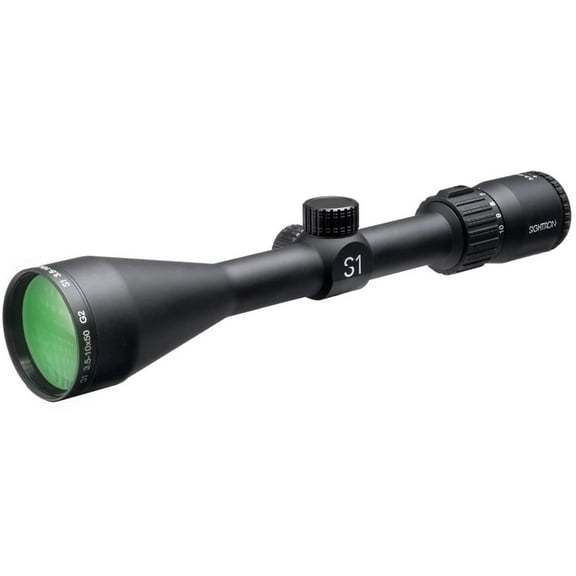Sightron S1 Series 3.5-10x50mm 1in Tube Second Focal Plane G2 Riflescope, Duplex