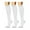 White, variant on MRULIC socks for women Spring And Winter Classic Color Thin Stripe Women's Socks Tn The Cotton 1 Pairs White + One size