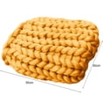 thumbnail image 5 of Ludlz Winter Handmade Knitting Soft Warm Thick Yarn Knitted Blanket Home Bed Decor, 5 of 8