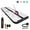 Black, variant on Goplus 16.4FT Inflatable Gymnastics Tumbling Mat w/ Pump Indoor Outdoor Pink