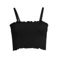thumbnail image 5 of No Boundaries Juniors' Seamless Smocked Bandeau Bra, 5 of 5