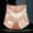 Pink, variant on uublik Women's Briefs High Waist Breathable Briefs Soft Underpants Ladies Stretch Panties Lace Underwear for Women Gray