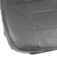 thumbnail image 4 of Motor Trend HighBack Faux Leather Car Seat Covers for Front Seats, Gray - Universal Fit for Car Truck Van SUV, 4 of 7