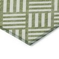 thumbnail image 4 of Addison Rugs Chantille Indoor/Outdoor Transitional Squares Olive Washable Rectangle Rug, 8' x 10', 4 of 6
