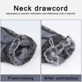 thumbnail image 3 of Plus Size Pet Dog Winter Warm Coat Jacket Reflective Outdoor Clothes Plush Neck Vest, 3 of 5