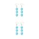 thumbnail image 4 of Jumpingount 1 par de pendientes de gancho, pendientes colgantes para adolescentes, pendientes para esposa, compromiso de boda, joyería de oficina, Azul 2piezas Jumpingount CBP263165, 4 of 6