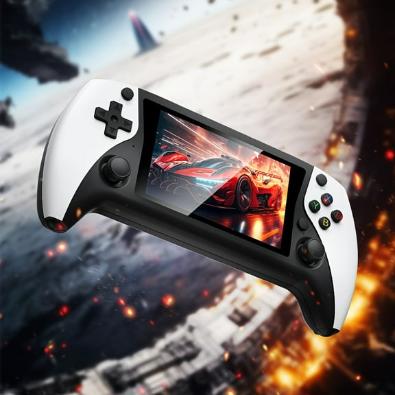 Rechargeable Retro Handheld Game Controller, 4-inch IPS Screen, 64GB Portable Game Device, USB Charging, Rechargeable Battery, Ergonomic Gamepad, Durable Game Controller, Perfect Gift for Gamers