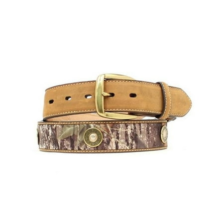 32 Inch Mossy Oak Shotgun Shell Mens Belt (Best 3 1 2 Inch Shotgun)