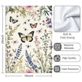 thumbnail image 3 of 2 Pcs Funny Kitchen Towels,Pioneer Flower and Butterfly Microfiber Dish Towels,Kitchen Tea Towels,Kitchen Towel Set (18" X 26"), 3 of 3