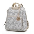 thumbnail image 1 of MKF Collection by Mia K. Cora Milan m Signature Sac à Dos Tendance, Blanc, 1 of 1