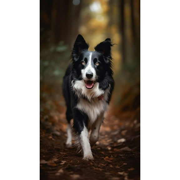 Border Collie Jigsaw Puzzles Adults 500 Piece Family Decoration Picture Woods Puzzles