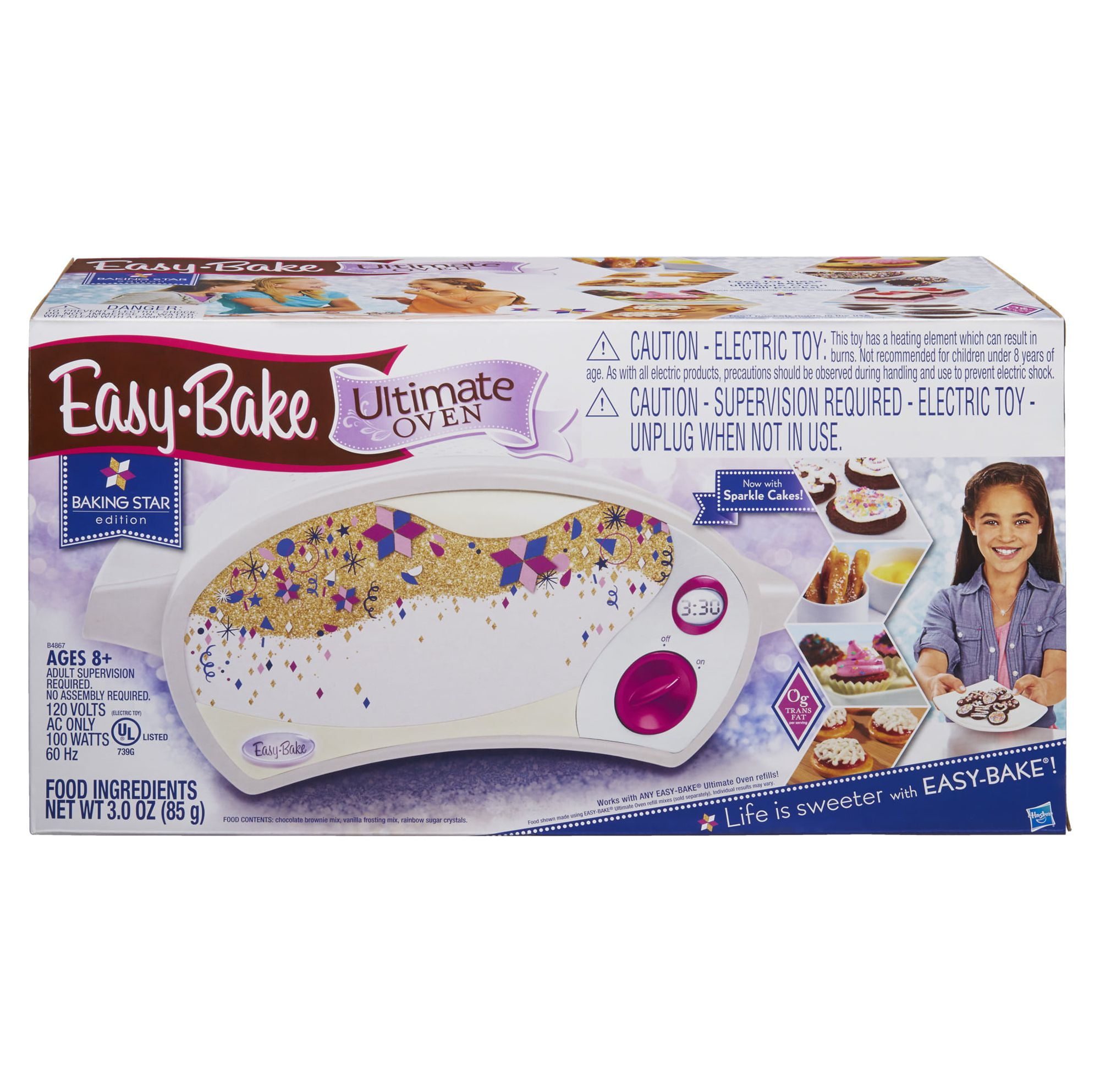  Easy Bake Oven & Snack Center, Includes 11 Mixes, 2 Baking Pans  and Utensils : Everything Else