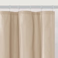 thumbnail image 2 of Beverly Hills Polo Club Solid Taupe 3-Gauge PEVA Shower Liner, 72" x 72", 2 of 5