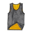 thumbnail image 6 of Men's Fleece Lined Undershirt Tank Top Winter Warm Sleeveless Thick Thermal Vest, 6 of 7