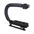 thumbnail image 1 of DV Hand Held C-Shaped Shooting Video Stabilizer Hand-held Stabilizing Grip Low Frame Flash Stands Stabilizer, 1 of 9