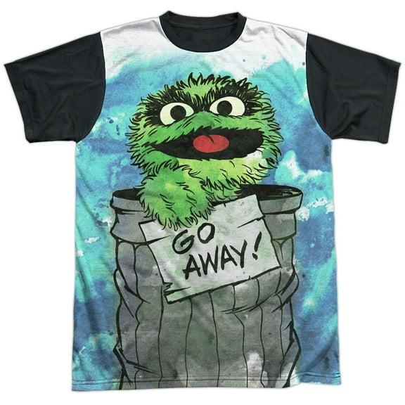 Sesame Street Can It Unisex Adult Halloween Costume Sublimated T Shirt