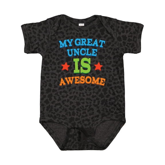 Inktastic My Great Uncle is Awesome Boys or Girls Baby Bodysuit
