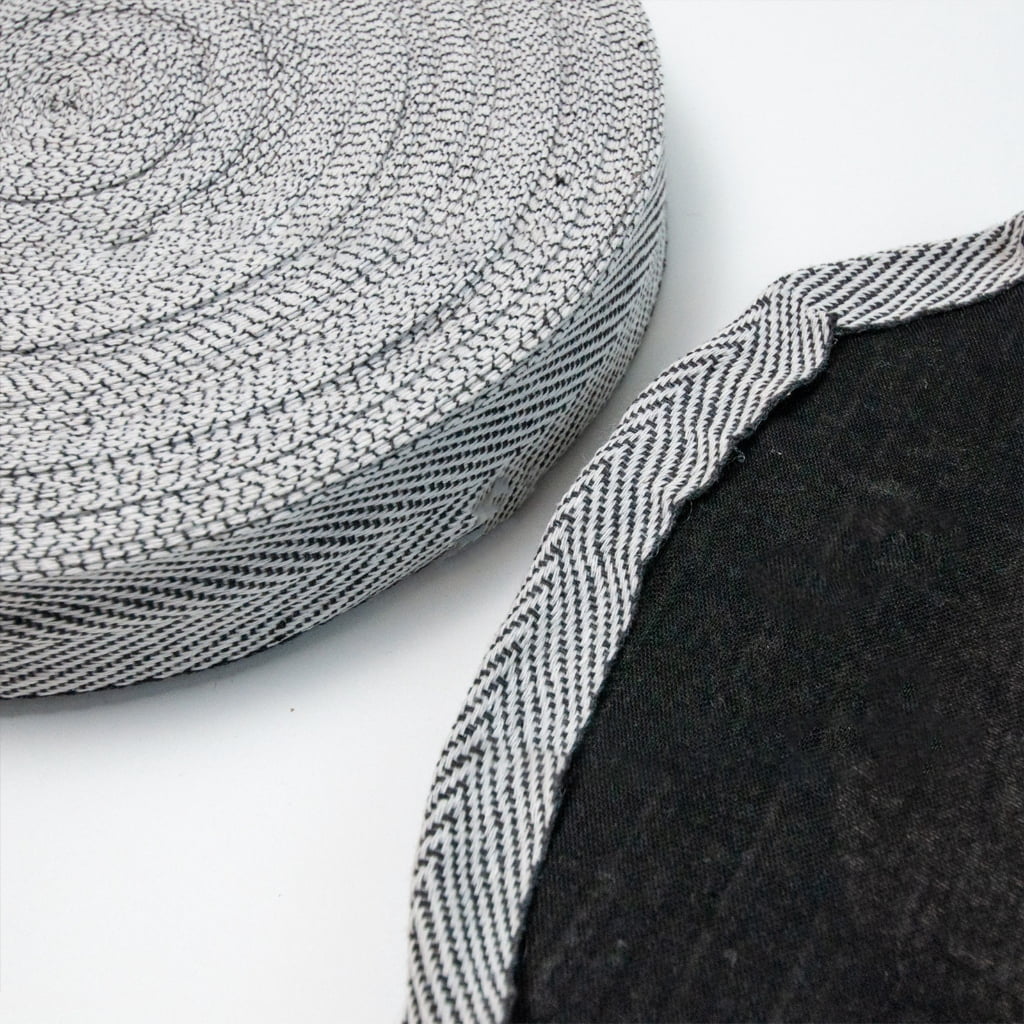 10 Yards Natural Cotton Twill Tape Rug Tufting Webbing Tape Herringbone Tape Cotton Twill Webbing Tape for Rug Making