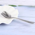 thumbnail image 3 of Stainless Steel Food Serving Colander Spoon Creative Hollow Spoon Soup Scoop Salad Spoon Rice Spoon Kitchen Utensil Tableware (Small Spoon), 3 of 8