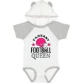 thumbnail image 3 of Inktastic Fantasy Football Queen Sports Gift Girls Baby Bodysuit, 3 of 5