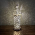 thumbnail image 3 of Lamp Battery Operated Decor Bedside Lamps Wall Hanging Atmosphere Iron Lern Light Props for Wedding M, 3 of 8