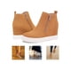thumbnail image 4 of Women's Wedge Sneakers Hidden Heel Platform Wedge Booties Hidden Wedgie Sneakers, 4 of 5
