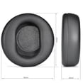 thumbnail image 6 of Headset Ear Cushion Ear Pads Replacement for Surface Headphones Protein Skin+Memory Sponge, Easy Installation, 6 of 7