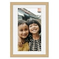 thumbnail image 4 of 7x11 Frame Natural With White Picture Mat For 7x11 Photo - Natural 9x13 Frame To Display Print or, 4 of 7