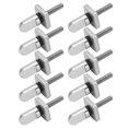 thumbnail image 4 of Vis d'Aileron de Pouce, Vis de Surf en Acier Inoxydable 316 10pcs Installation Simple Robuste pour Boîte d'Aileron de Paddleboards pour Longboards, 4 of 8