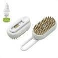 thumbnail image 2 of Steamy Cat Brush Steamy Brush Pro Upgraded Steamy Cat Brush 3 In1 Cat Steamy Brush Steam Shedding Brush With Release Button Cat Steamy Brush Cleanser Steam Brush for Cats 20ml, 2 of 8