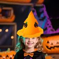 thumbnail image 4 of Kids Halloween Witch Hat With Pumpkin Accessory For Dress Up Party Pretend Play, 4 of 9